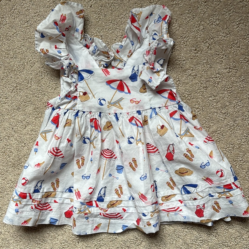 Janie and Jack 12-18 month dress and shorts set. NWOT
